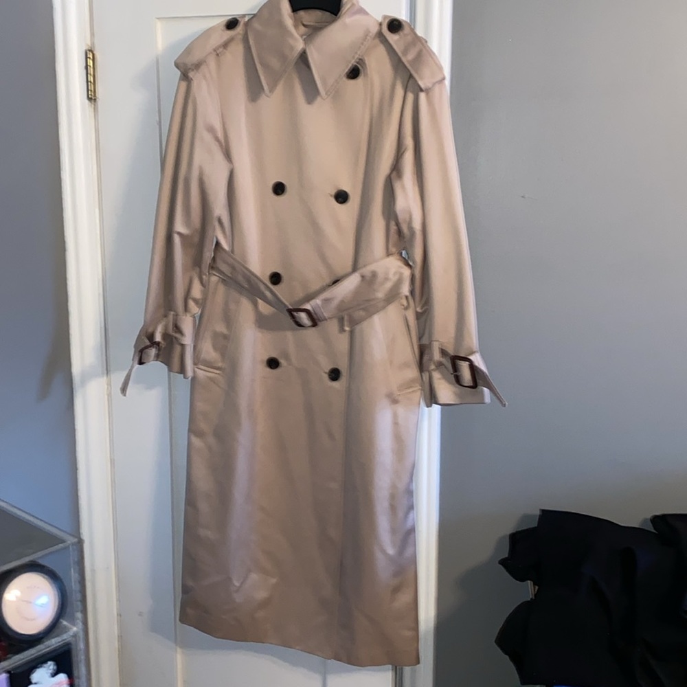 Oversized Double Breasted Trench Coat - Picture 2 of 6